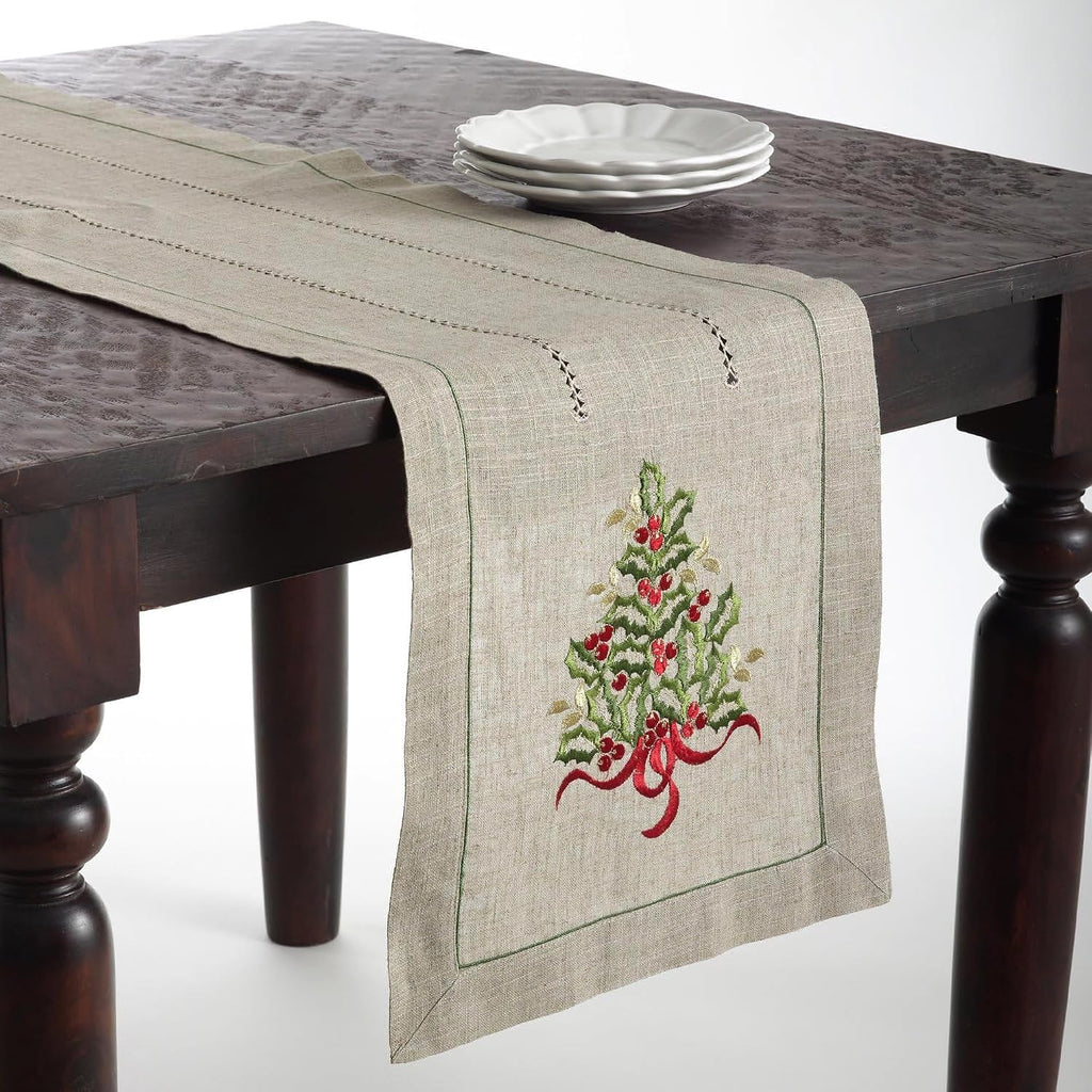 Christmas Tree Table Runner 16"×90"