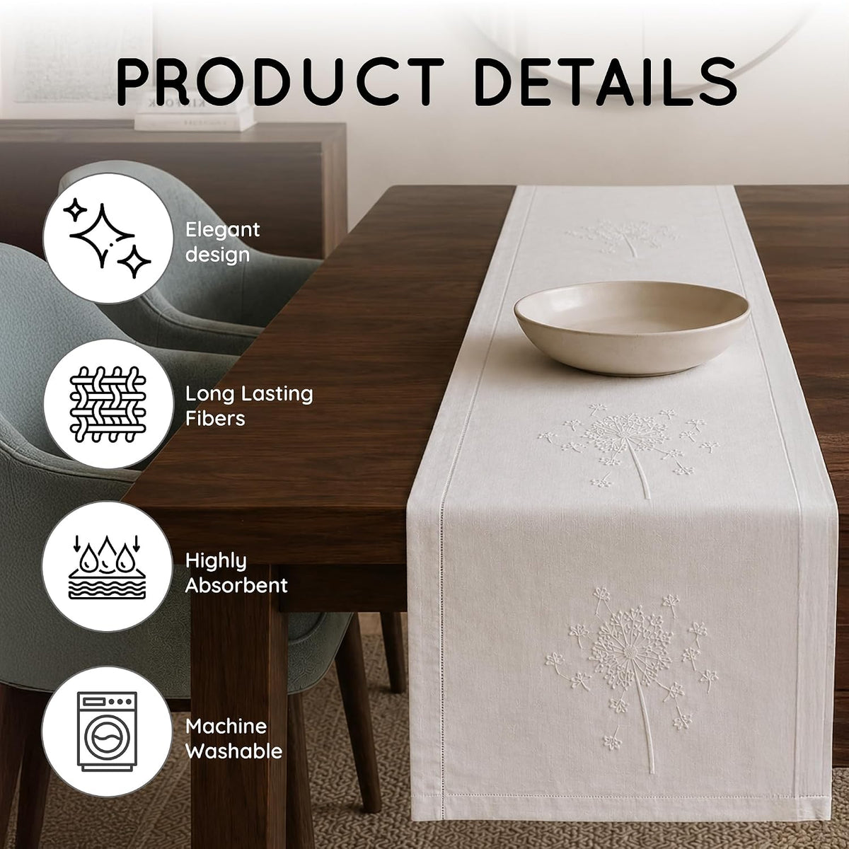 Table Runner 16"×60"