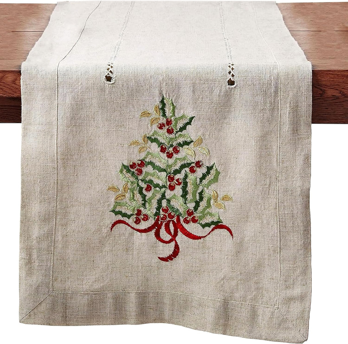 Christmas Tree Table Runner 16"×90"